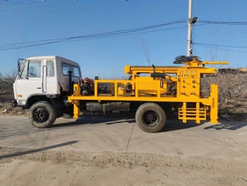 truck drilling machinery