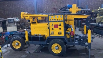 150 trailer water well drilling machinery